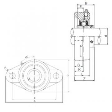 ISO UCFL210 bearing units
